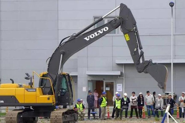 Análise do código de falha do motor da escavadeira Volvo