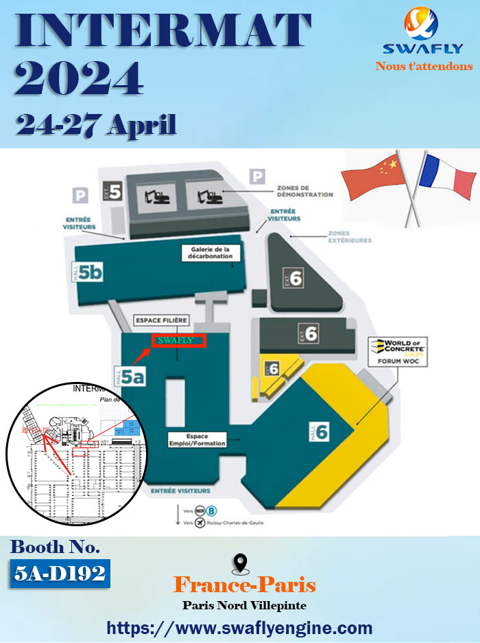 SWAFLY se torna INTERMAT 2024: a maior feira de máquinas de construção da França