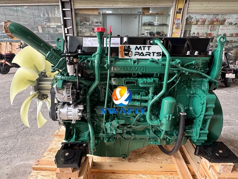 Swafly oferece motores Volvo D13F remanufaturados de alta qualidade para escavadeiras EC480D