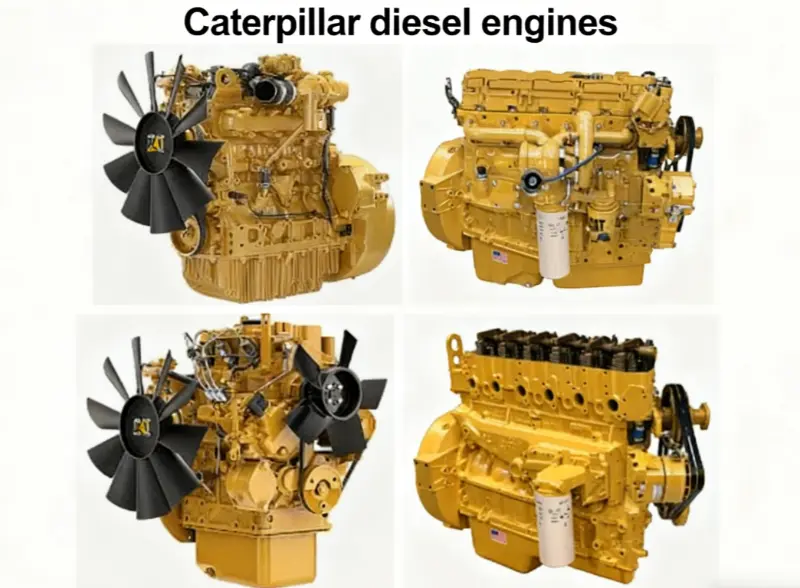 Máquinas de engenharia desbloqueadas: os 10 principais motores da Caterpillar