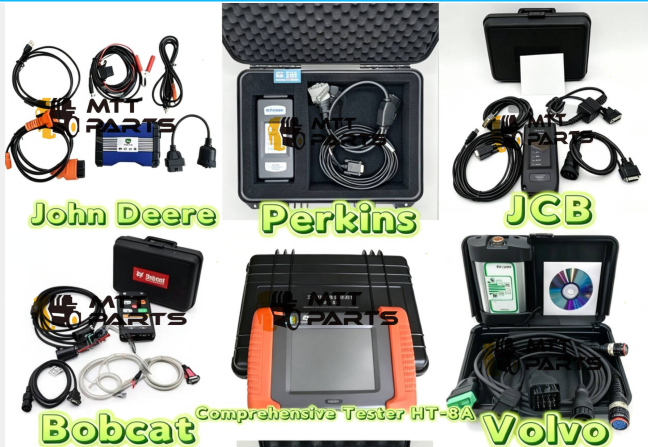 Soluções completas de diagnóstico para máquinas de construção e agrícolas
