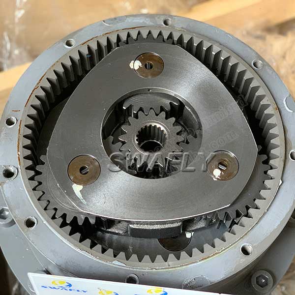 Genuine New ZX670LCH-5B ZX690LCH-5A Escavadeira Swing Redutor YB60000217 9313703 Swing Gearbox